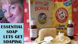 How to Make Homemade Laundry Detergent, Lye Soap, from Scratch, Powder, Recipe