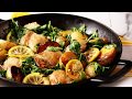 How to Make Skillet Lemon Chicken & Potatoes with Kale  | EatingWell