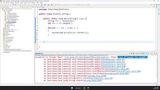 How to Reverse A String Java Interview Questions. Level -01
