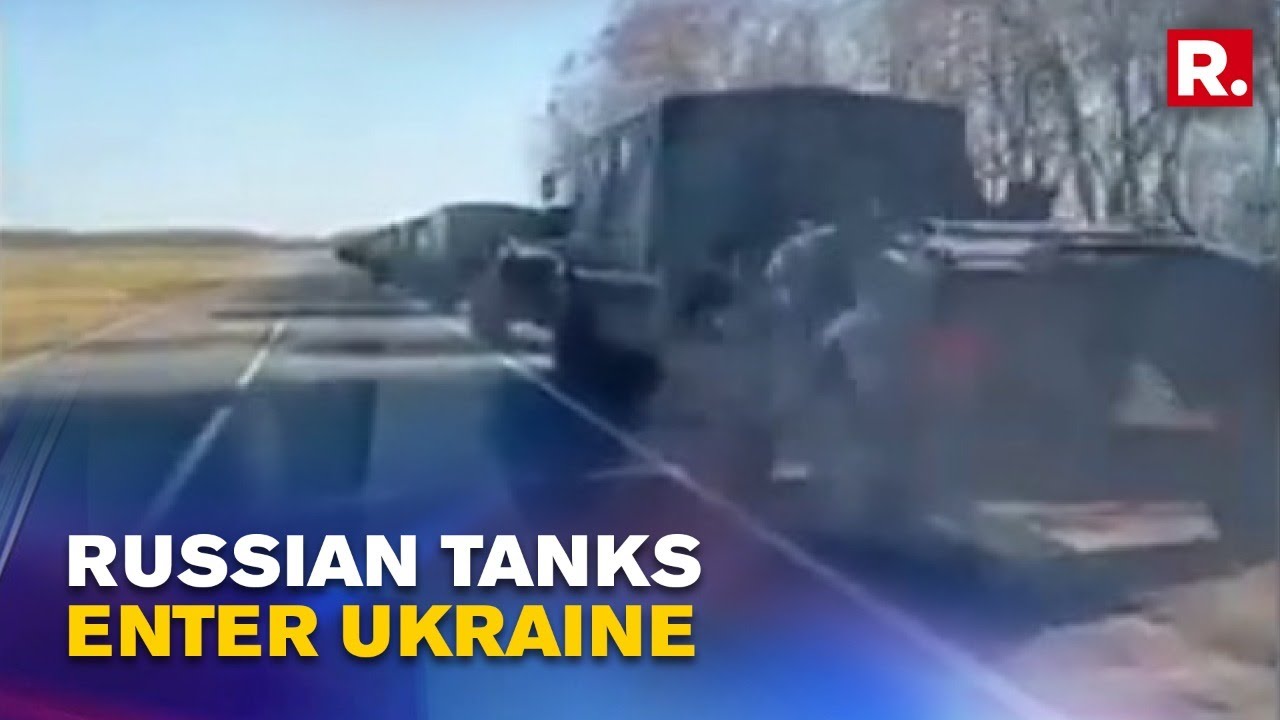 Russia-Ukraine War: Russian Reinforcements Move Through Belarus' Kobrin ...