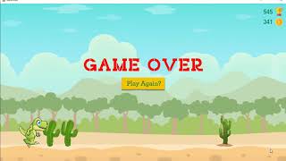 Dino Run - Project Source Code in Python