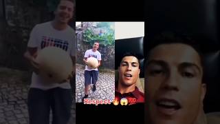 Cristiano Ronaldo reacts😱to a boy👨 |#cristianoronaldo#neymar #xxxtentacion#messi#football#shorts