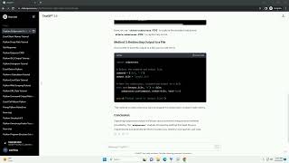 how to get subprocess output in python