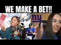 EAGLES VS GIANTS BET WITH SYMONE WITH THE SPORTS AND SHEGOTSPORTS! @SheGotSports