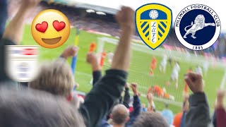 LIMBS AS LEEDS GO TOP OF THE LEAGUE!😍 Leeds United 2-0 Millwall | 2023/24