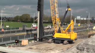 All new Heijmans KOBELCO BME800G Crawler Crane #Westfrisiaweg