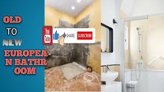 Old to New: European Bathroom Upgrade!Classic French Style with a Modern Touch.See the Amazing