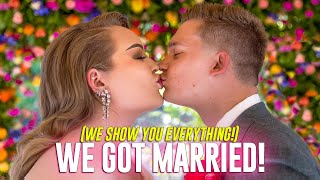 WATCH OUR WEDDING DAY! 💍 Showing You EVERYTHING!
