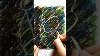 Do scraping drawing Quick and Easy|. #Shorts #YTshorts