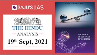 'The Hindu' Analysis for 19th September, 2021. (Current Affairs for UPSC/IAS)
