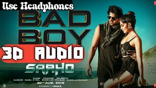 Bad Boy Full Song 3D | Saaho Full Movie Hindi Dubbed | Prabhas & Jaqlin