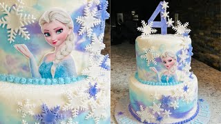 Disney Frozen Elsa Cake