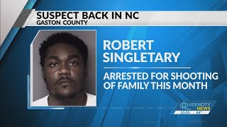 Suspect extradited from Florida in connection to Gastonia shooting of 6-year-old and dad