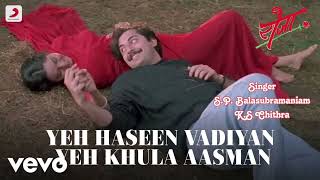 Yeh Haseen Vadiyan - Roja 1992 | S.P. Balasubramaniam, K.S. Chithra | Madhu | Romantic Song ❤️