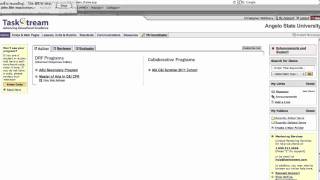 Taskstream Instructions