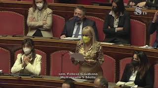 Gaudiano - Intervento in Senato (02.03.22)