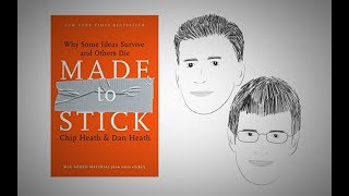 MADE TO STICK by Chip Heath and Dan Heath | Animated Core Message