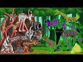 Catnap, Zoochosis, Poulina, Kangaroo VS All Zoonomaly Monster - Animation Drawing Cartoon 2