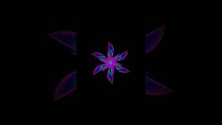 Drawing a Colorful Flower Using Python Turtle Graphics #python #turtle