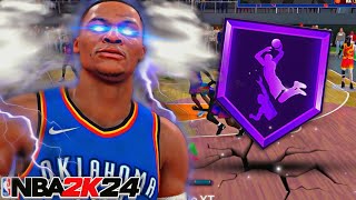 THIS *NEW* PRIME RUSSELL WESTBROOK BUILD IS TAKING OVER NBA 2K24