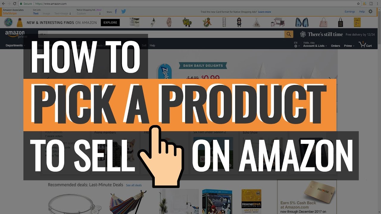 The Best Way To Pick A Product To Sell On Amazon For Beginners - YouTube