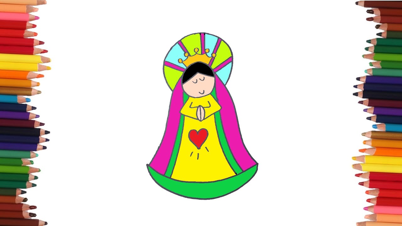 Como Dibujar La Virgen De Guadalupe Dibujos Faciles Youtub Nbkomputer