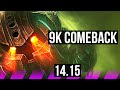 NAUTILUS & Kai'Sa vs THRESH & Varus (SUP) | 9k comeback, 800+ games | VN Master | 14.15