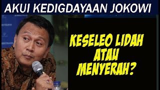 AKHIRNYA Mardani Ali Sera Akui Kedigdayaan Jokowi, Keseleo Lidah atau Menyerah