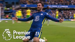 Ben Chilwell thumps in Chelsea's fourth against Norwich City | Premier League | NBC Sports