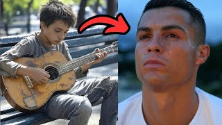 🔴¡RONALDO ve a un NIÑO DE LA CALLE tocando su GUITARRA ROTA y decide hacer algo que LO CAMBIA TODO!