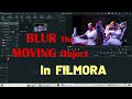 How To Blur The Moving Object In FILMORA | Motion Tracking | Mozaic Effect | Wondershare Filmora