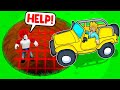 DRIVE INTO A BIG HOLE In Roblox ⭕⭕ Khaleel and Motu Gameplay