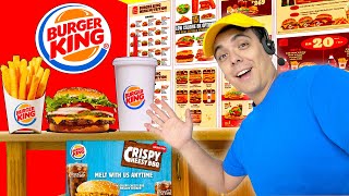 I OPENED A REAL BURGER KING IN MY HOUSE | WE BUILD OUR BURGER KING AT HOME BY SWEEDEE