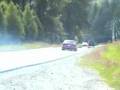 Short Turbo Mustang Burnout