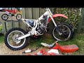 A Incredible 33 year old Dirt Bike Restoration (Time Lapse)