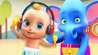 A Ram Sam Sam 🎵 CANCIONES INFANTILES 👶🏼 MIX 🌈 DIBUJOS ANIMADOS PARA NIÑOS