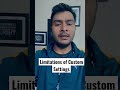 Limitations of Custom Settings || Salesforce Developer Interview #salesforce #interview