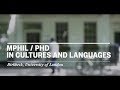 Studying for a PhD in Cultures and Languages at Birkbeck, University of London