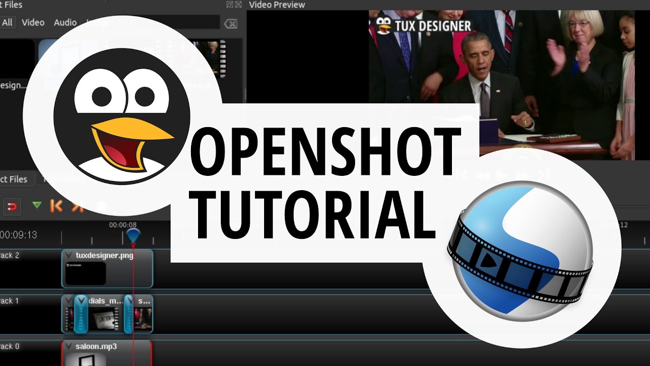 OpenShot Video Editing Beginner Tutorial - YouTube