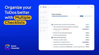 Multiple Checklists are here for Smart Checklist 🎉