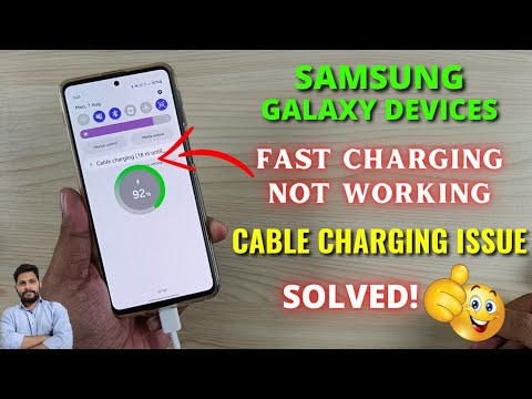 (Solved) Samsung Galaxy Devices Fast Charging Not Working | Cable ...