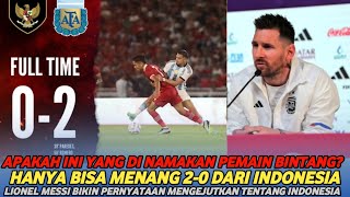 Gak Main Ikut Komen!! Messi Sebut Timnas Indonesia dan Shin Tae-yong Begini!