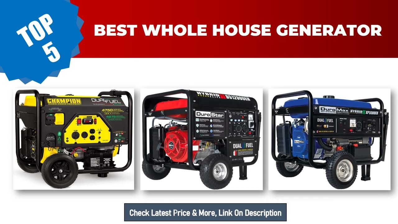 Best Whole House Generator 2024 - YouTube