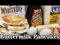 Old Fashioned Buttermilk Pancakes - Southern Cooking with Simple Ingredients