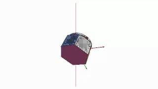 Simulation of a Dual-spin spacecraft (int. contrl)