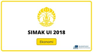 Pembahasan Soal Simak UI Ekonomi 2018