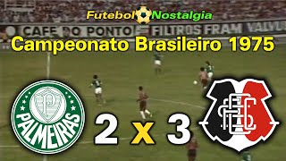Palmeiras 2 x 3 Santa Cruz - 26-10-1975 ( Campeonato Brasileiro )