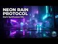 Neon Rain Protocol ⚡ Dark Synthwave Mix for Coding & Deep Focus | Glubokiy Fokus