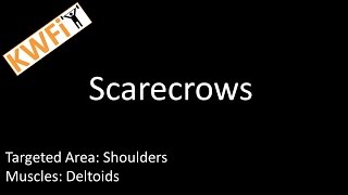 Fit1Too Scarecrows Dumbbells