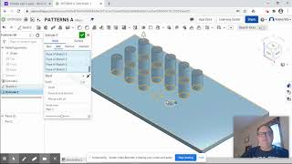 Patterns in OnShape